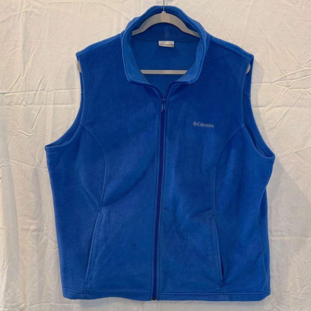Columbia Royal Blue Fleece Vest
